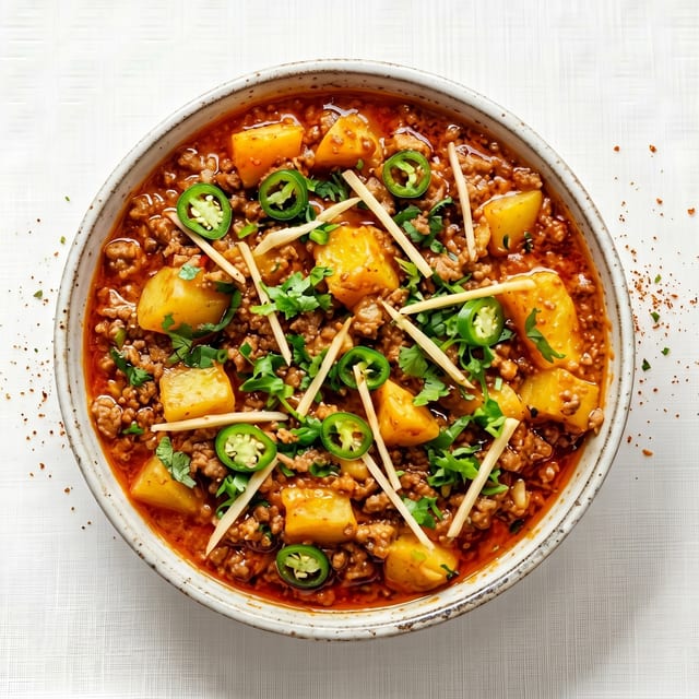 Aloo Keema.