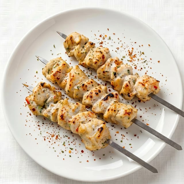 Chicken Malai Boti.