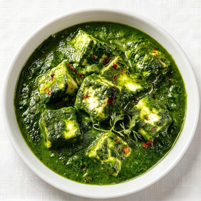 Palak Paneer.