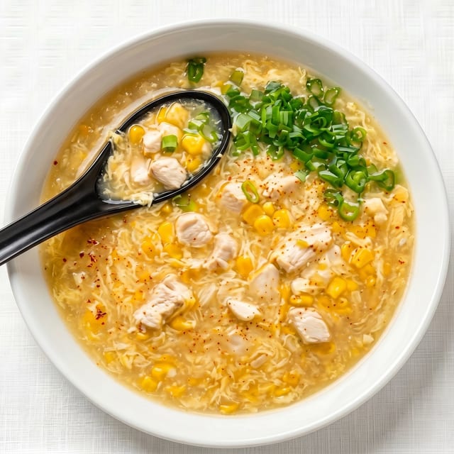 Chicken Corn Soup (Family Bowl).